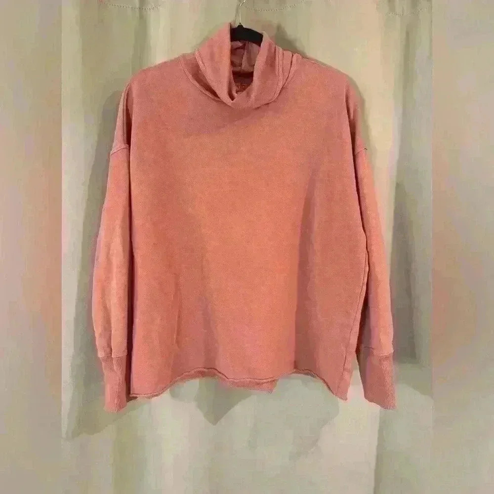 Women’s Pink Aerie Turtleneck Sweater